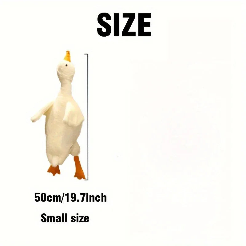 1pc White/Grey/Brown Soft Plush Toy, Duck-Companion Play Toy for Dogs, Release Dog Energy, Suitable for Large, Medium and Small Pets