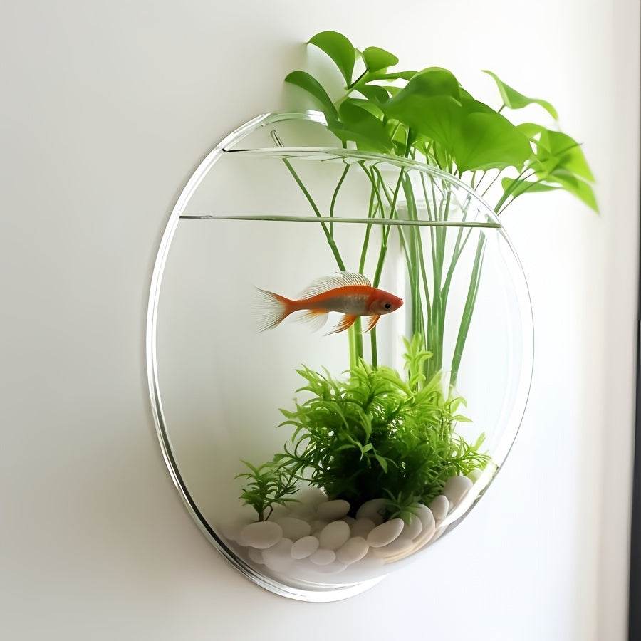 Wall-Mounted Vase & Mini Fish Tank - Montero Milan