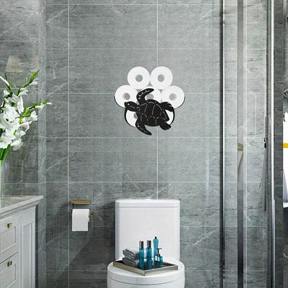 Ocean Turtle Toilet Paper Holder Rack - Montero Milan