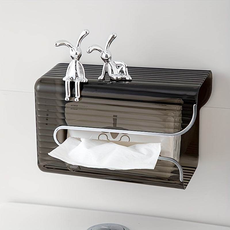 Nordic Silver Bunny Figurines – Set of 2 - Montero Milan