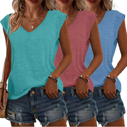 Classic V-Neck Tee (3-Pack Set) - Montero Milan