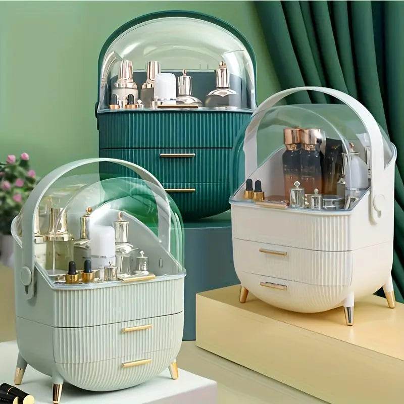 Portable Clear Dome Vanity Organizer - Montero Milan