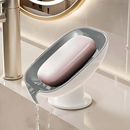Montero Milan Drain soap dish, soap holder, bathroom drain soap rack, household suction cup soap box without drilling, scented soap holder, scented soap tray, bathroom soap container and storage