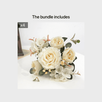 Romantic Peony Rose Bouquet - Montero Milan