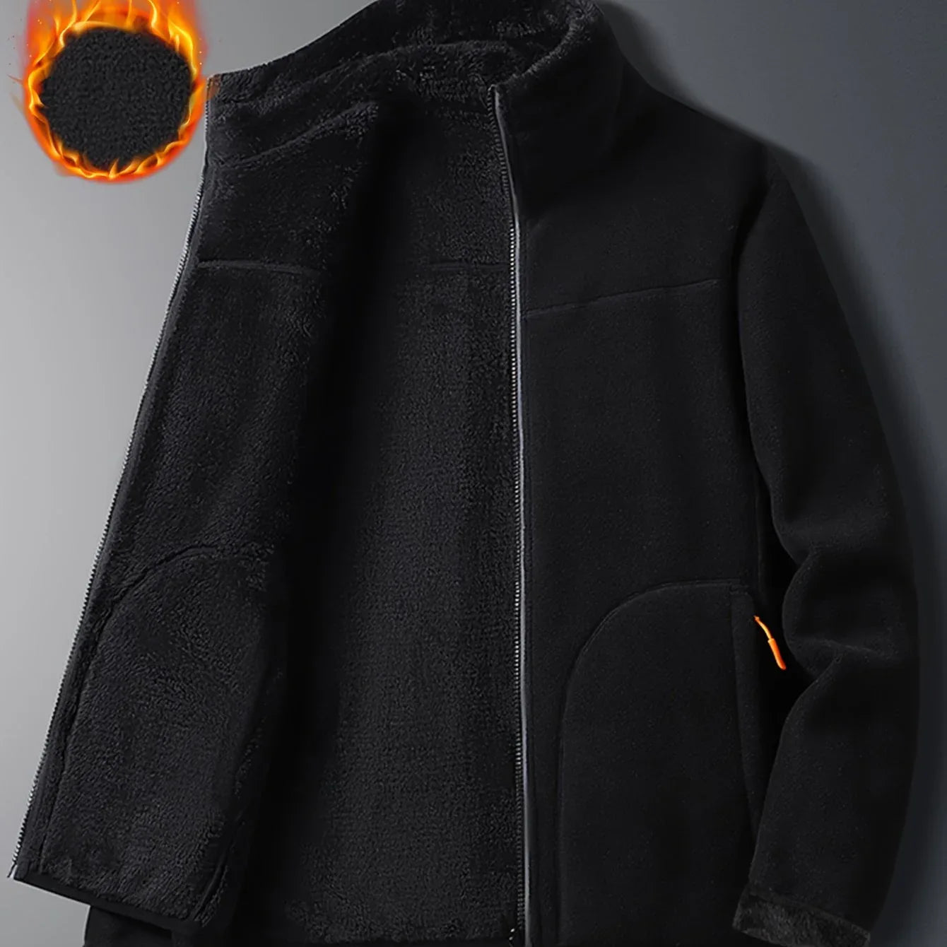 Reversible Sherpa Fleece Jacket