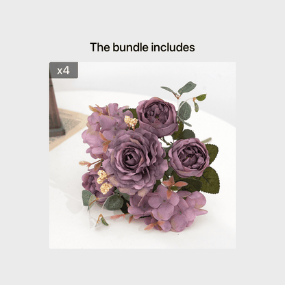 Romantic Peony Rose Bouquet - Montero Milan