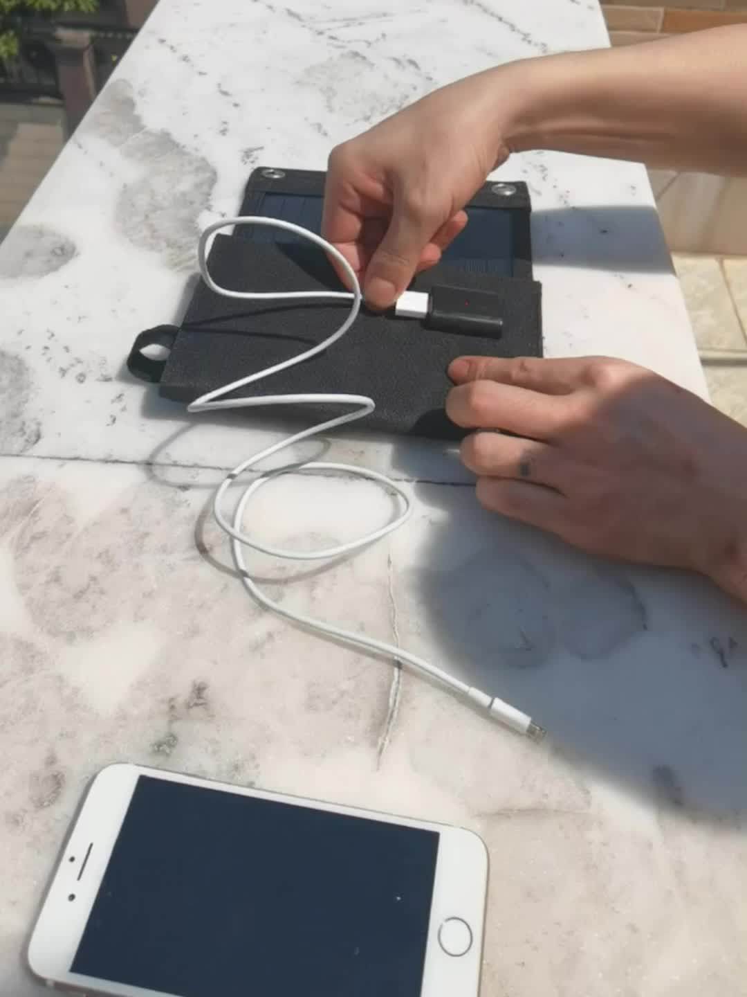 SunVolt™ Portable Solar Charger – Your Outdoors Power Source for Adventurers Anywhere, Anytime - Montero Milan