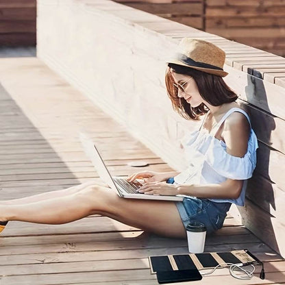 SunVolt™ Portable Solar Charger – Your Outdoors Power Source for Adventurers Anywhere, Anytime - Montero Milan