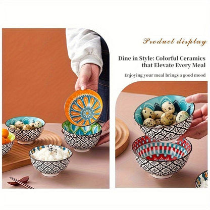 Casa Bohema™ 6PCs Ceramic Bowl Set - Montero Milan