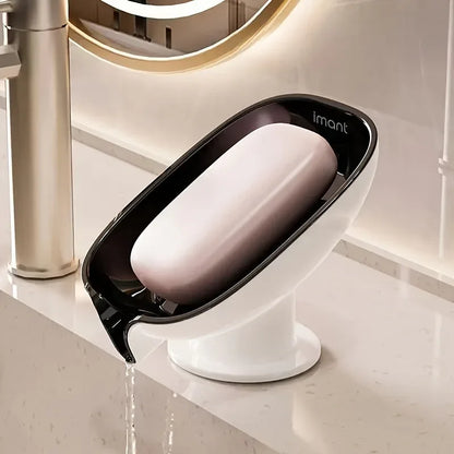 Montero Milan Drain soap dish, soap holder, bathroom drain soap rack, household suction cup soap box without drilling, scented soap holder, scented soap tray, bathroom soap container and storage