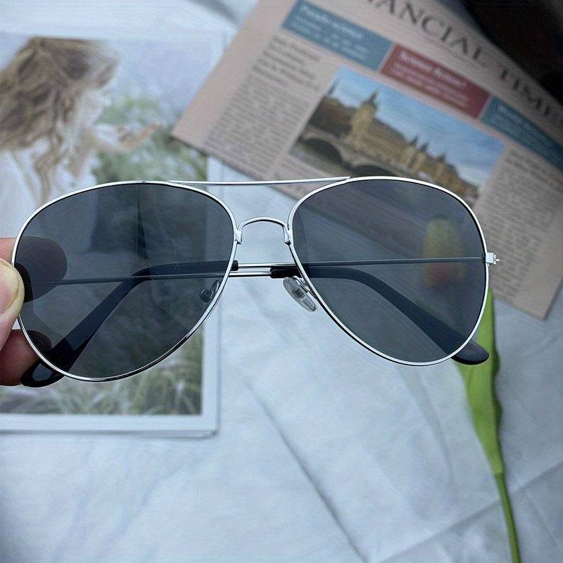Unisex Retro Mirrored Aviator Sunglasses  - Montero Milan