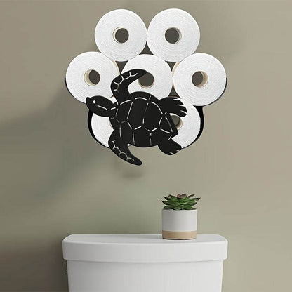 Ocean Turtle Toilet Paper Holder Rack - Montero Milan