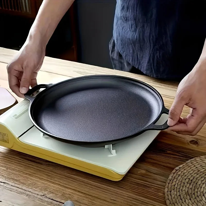 Multi-Function Cast Iron Griddle Skillet
