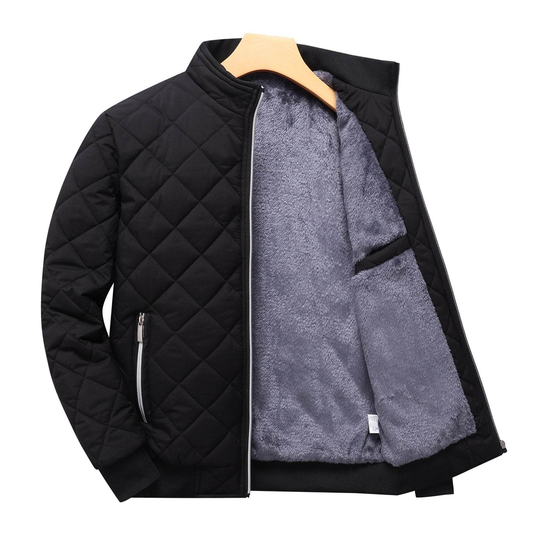 Quilted Fleece-Lined Jacket - Montero Milan