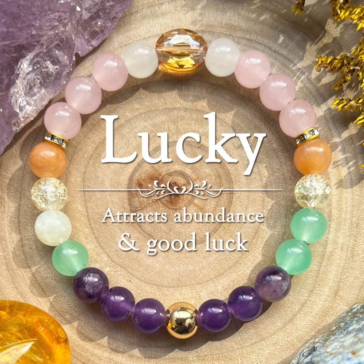 Energy Healing Stone Bracelet – Lucky Charm for Daily Wear - Montero Milan