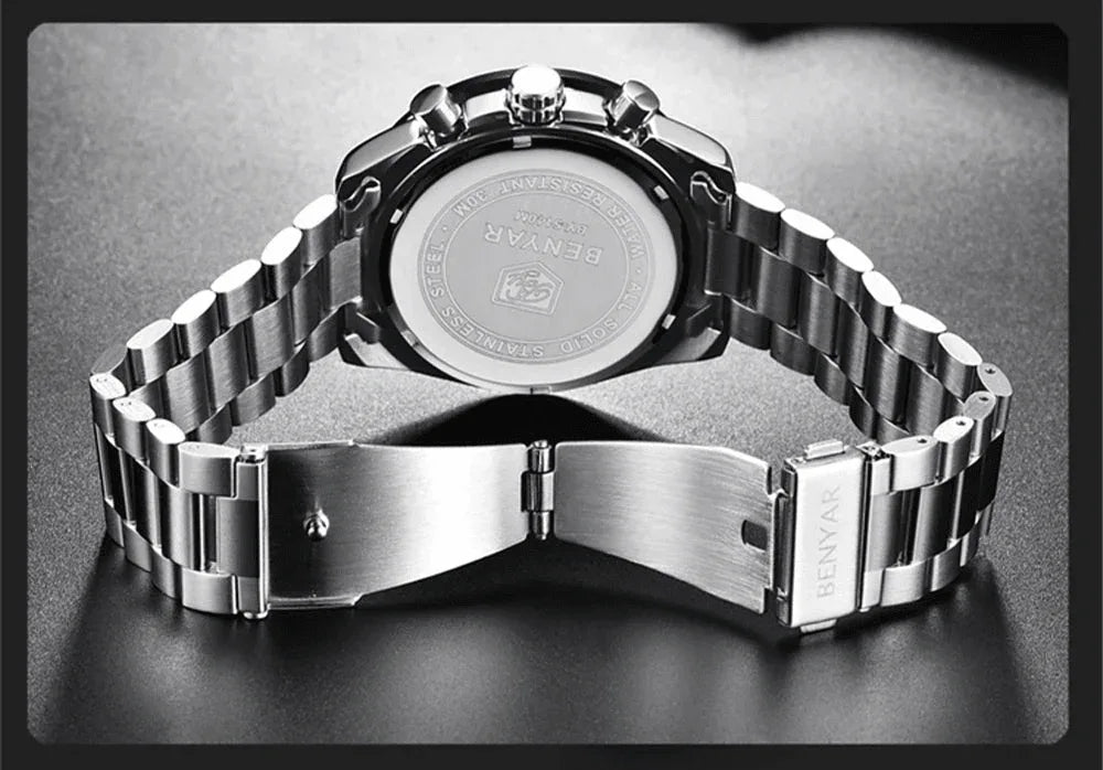 Stravaro ChronoSport Steel Watch - Montero Milan
