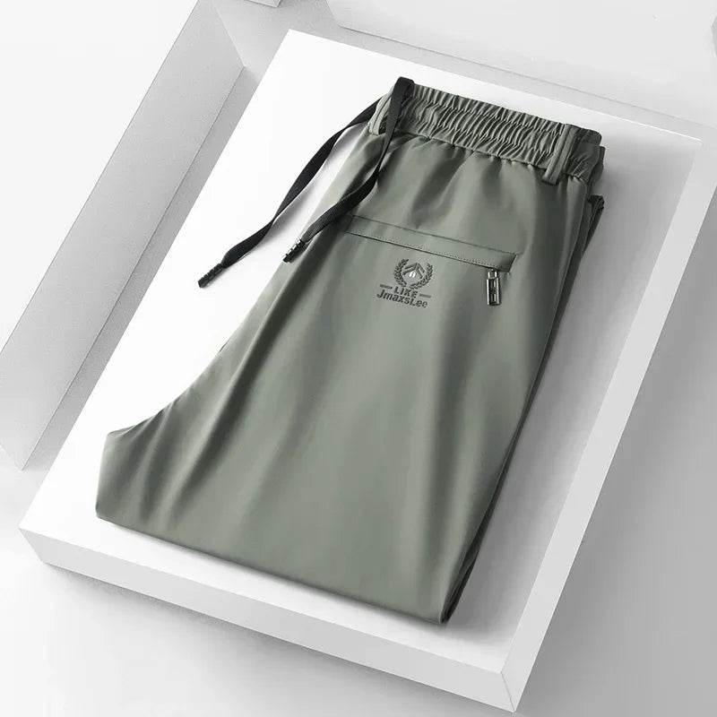Soft Ice Silk Casual Pants - Montero Milan
