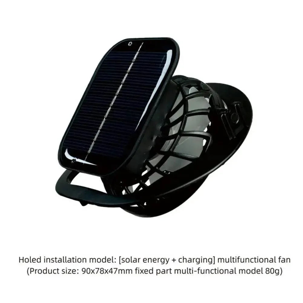 Wide Brim Solar Fan Hat - Montero Milan