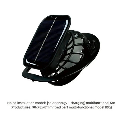 Wide Brim Solar Fan Hat - Montero Milan