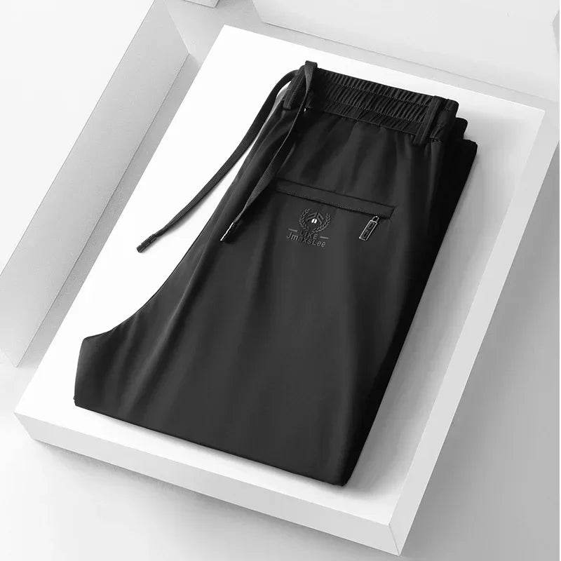 Soft Ice Silk Casual Pants - Montero Milan