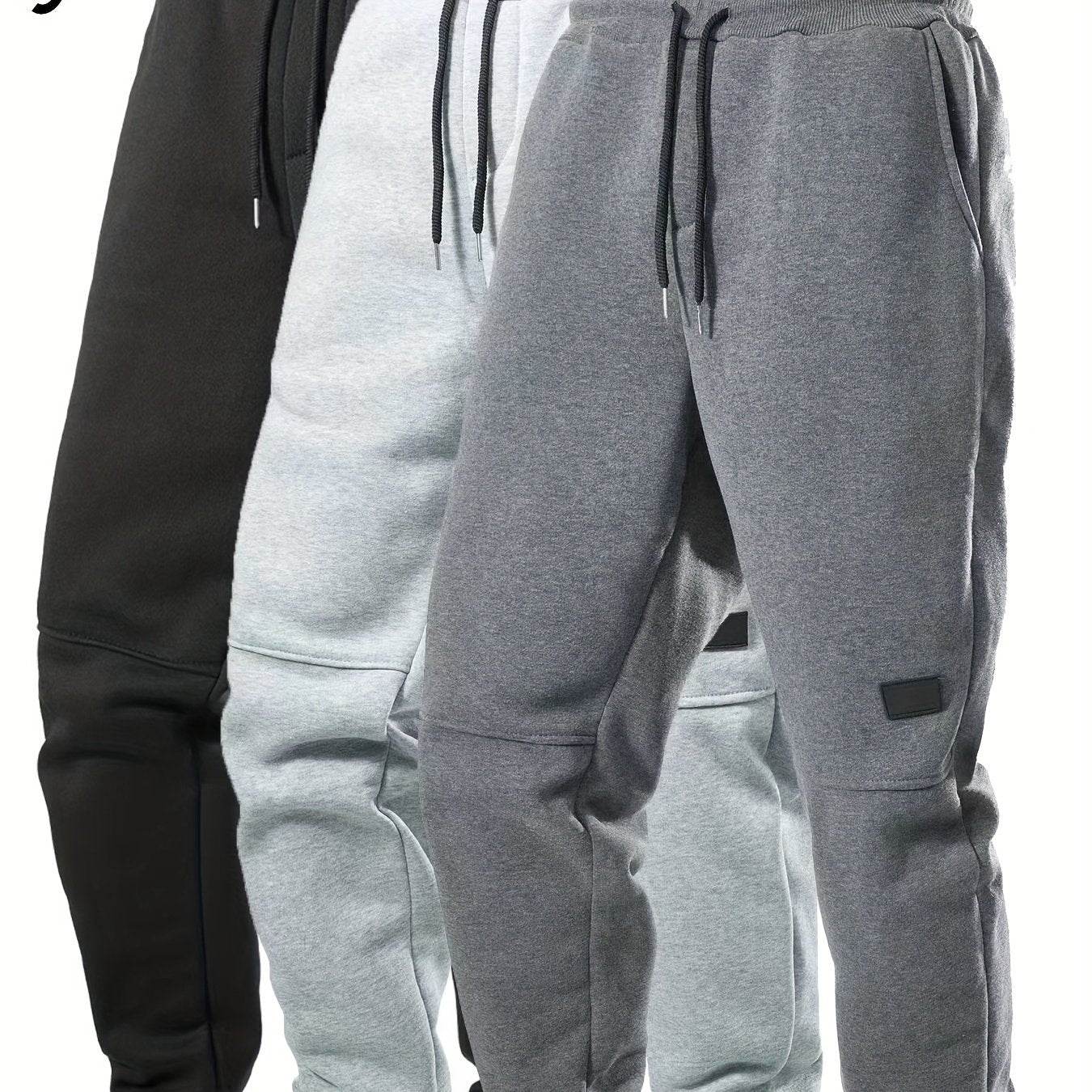 3-Pack Men's Fleece Jogger Sweatpants - Montero Milan