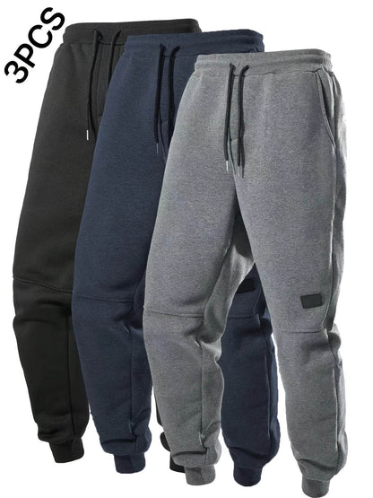 3-Pack Men's Fleece Jogger Sweatpants - Montero Milan