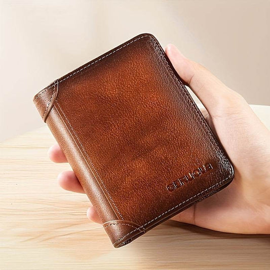 Vintage Genuine Leather Wallet - Montero Milan
