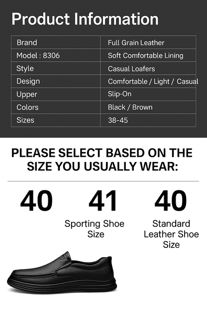 Valdero™ Genuine Leather Comfort Loafers - Montero Milan