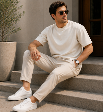 Heavyweight Cotton Short Sleeve T-Shirt