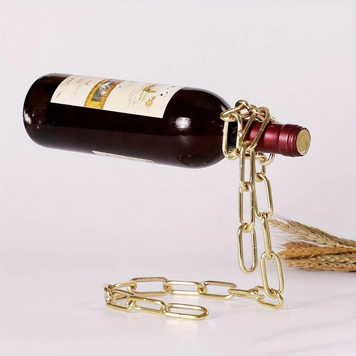 Floating Chain Wine Bottle Holder - Montero Milan