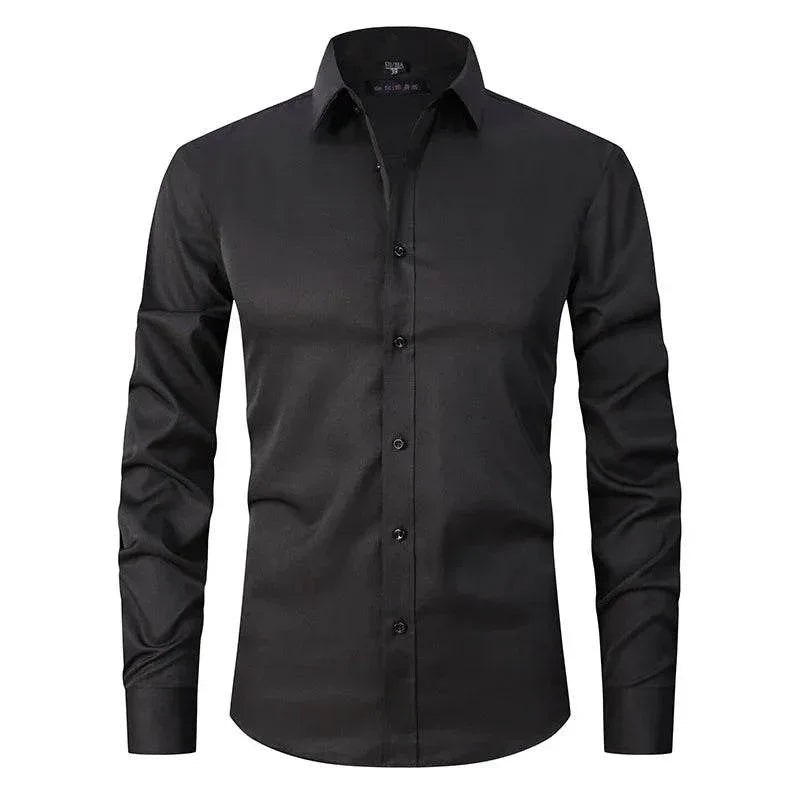 Smart Cotton-Blend Dress Shirt - Montero Milan