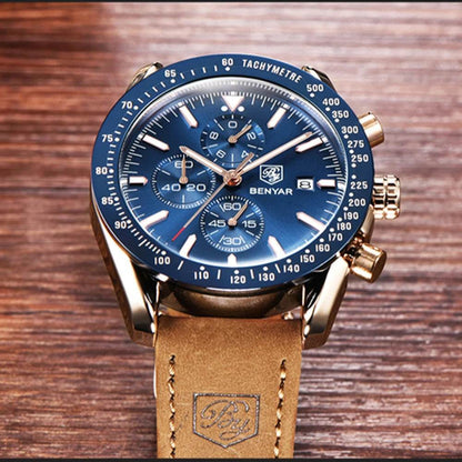Stravaro ChronoSport Leather Watch - Montero Milan