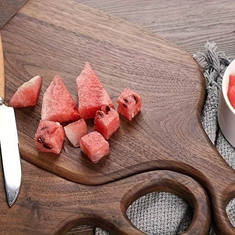 2 Pcs Walnut Cutting Board Set with Handles - Montero Milan