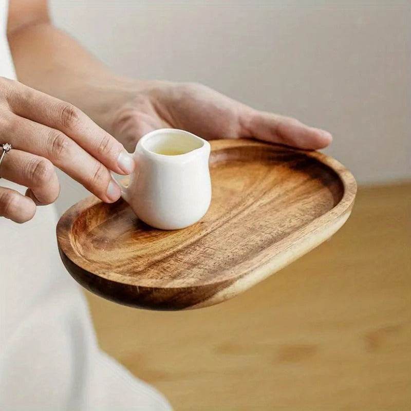 Mokura™ Solid Wood Oval Tray - Montero Milan