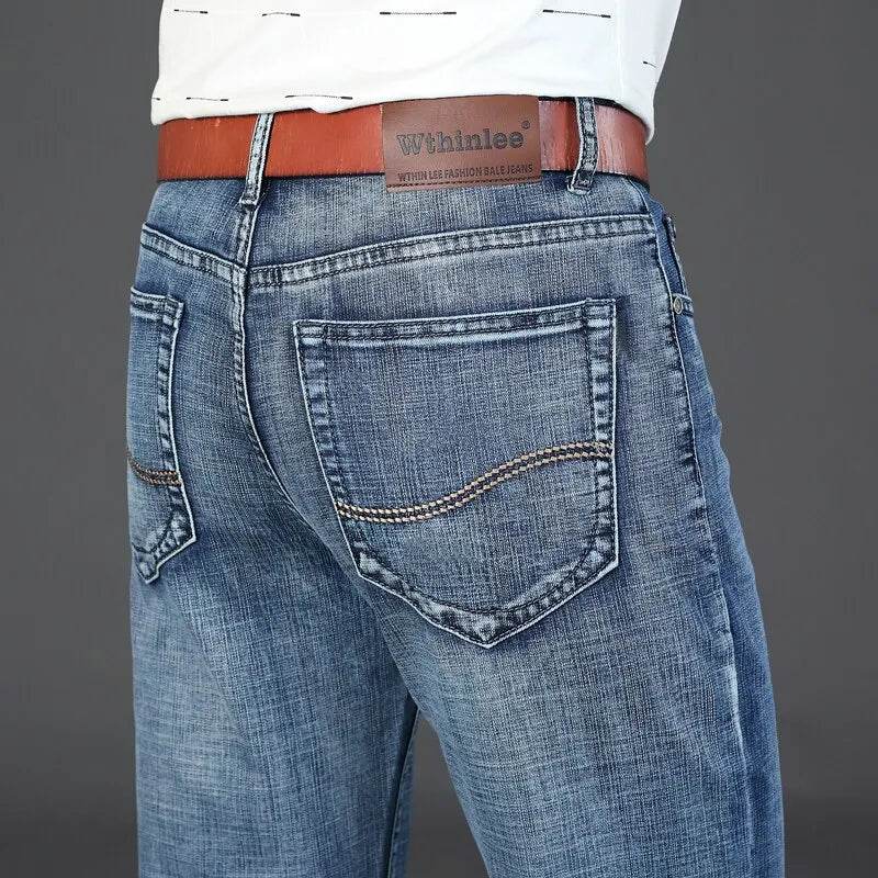 Classic Stretch Business Denim Jeans - Montero Milan