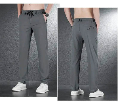 Soft Ice Silk Casual Pants - Montero Milan