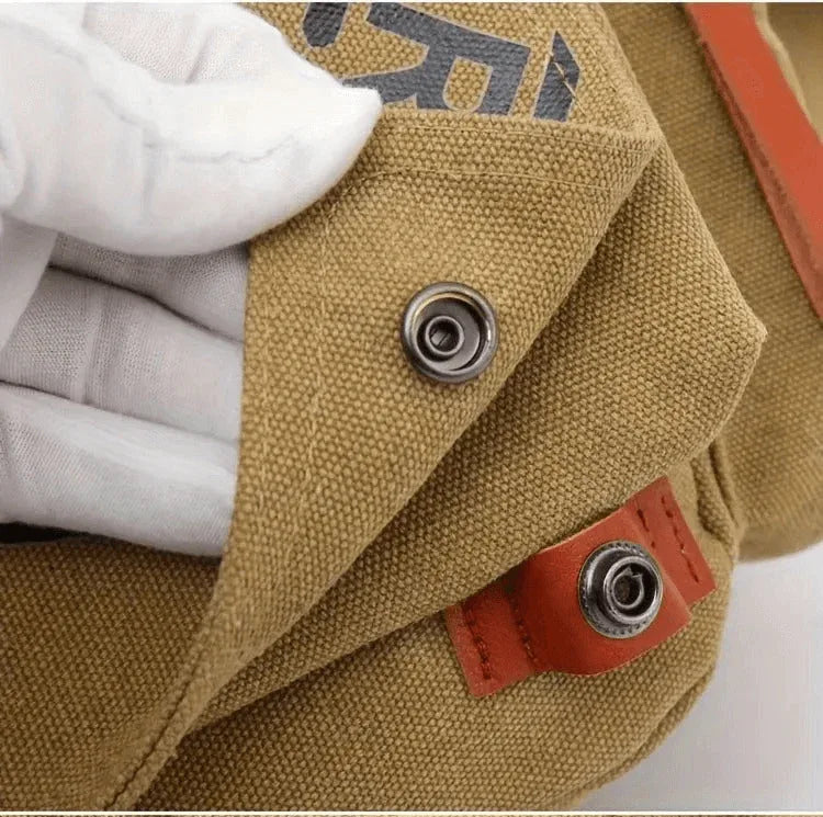 Montero Milan Canvas Messenger Bag - Montero Milan