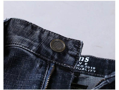 Classic Stretch Business Denim Jeans - Montero Milan