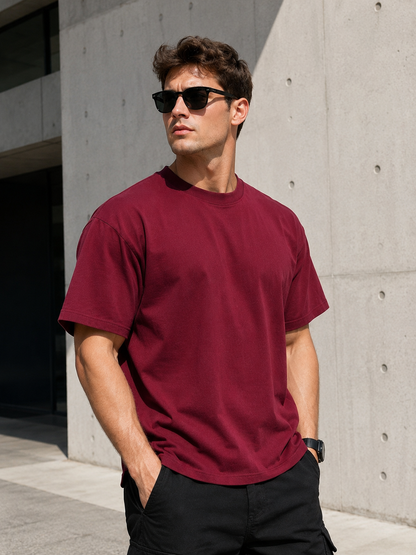 Heavyweight Cotton Short Sleeve T-Shirt