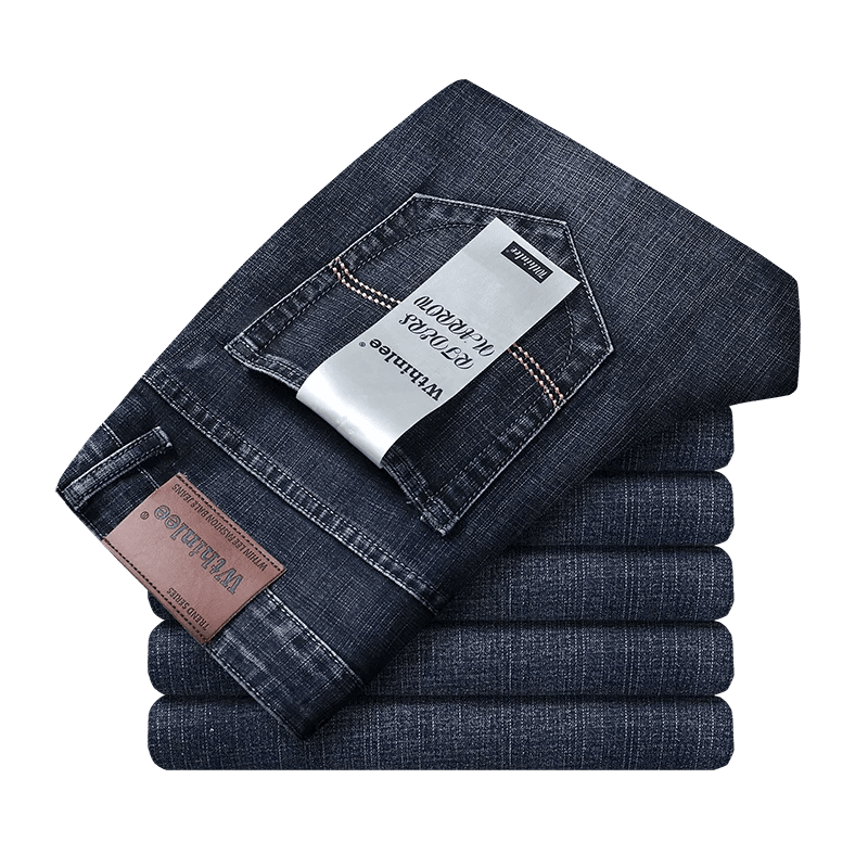 Classic Stretch Business Denim Jeans - Montero Milan