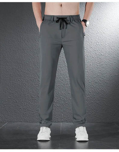 Soft Ice Silk Casual Pants - Montero Milan