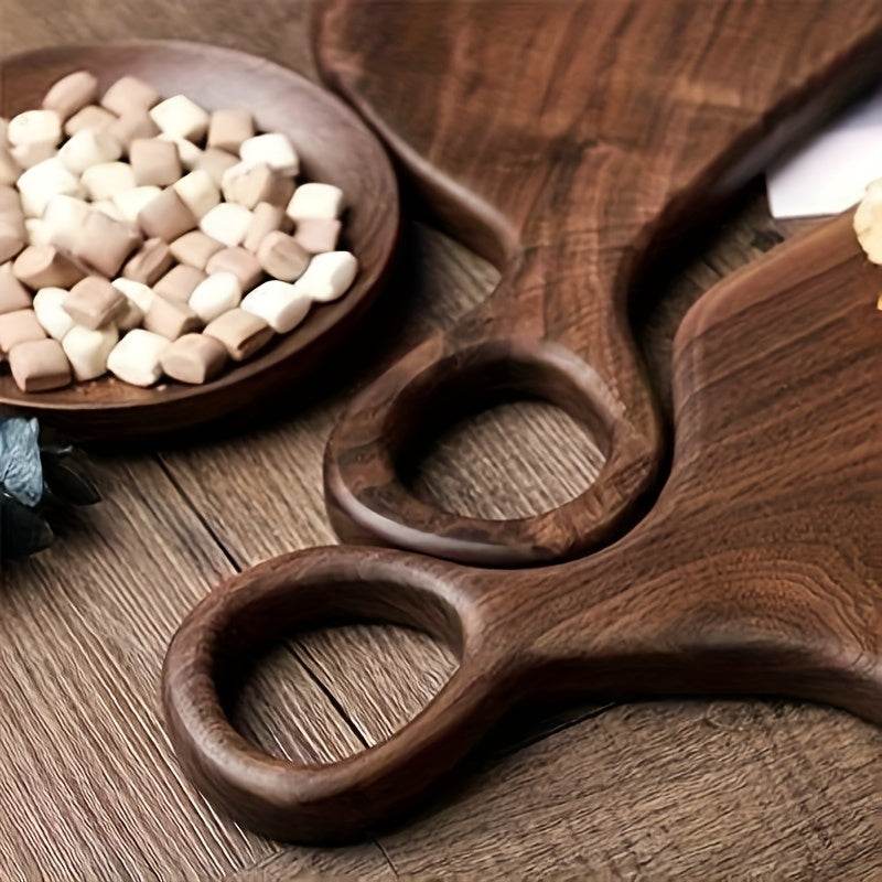 2 Pcs Walnut Cutting Board Set with Handles - Montero Milan