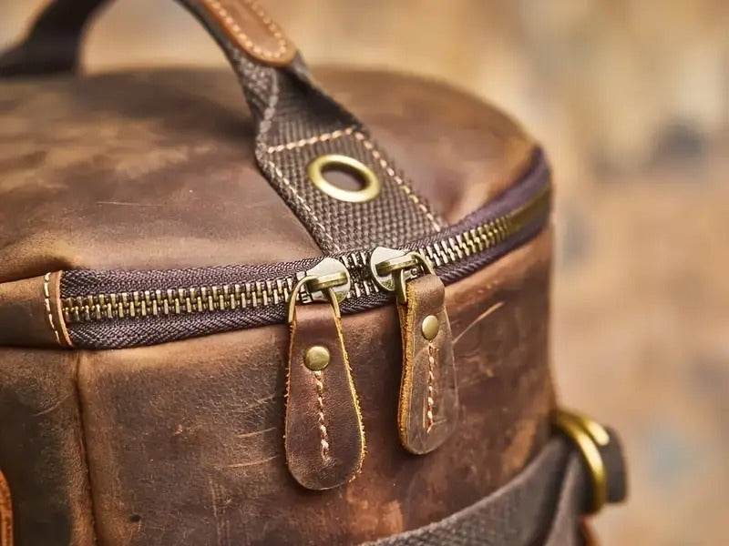 ForgeTrail™ Vintage Genuine Leather Backpack - Montero Milan