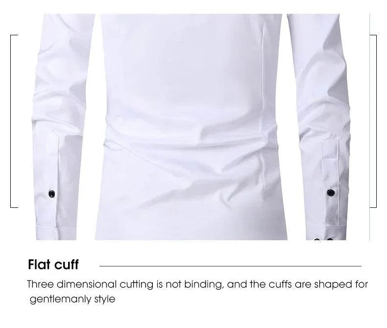 Smart Cotton-Blend Dress Shirt - Montero Milan