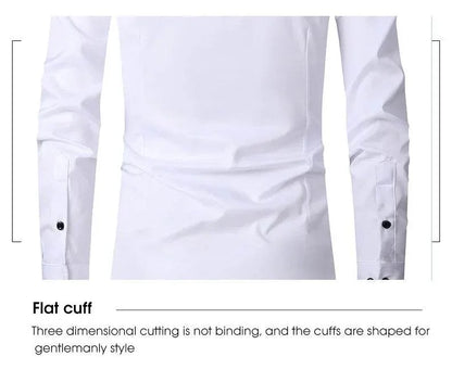 Smart Cotton-Blend Dress Shirt - Montero Milan