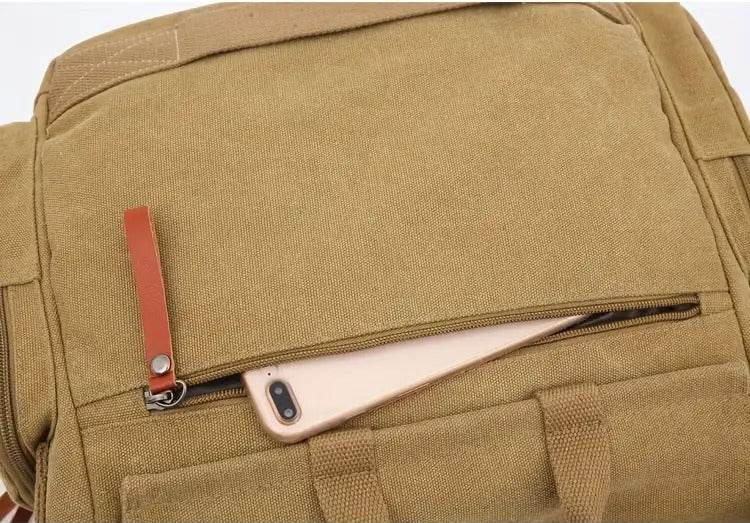 Montero Milan Canvas Messenger Bag - Montero Milan