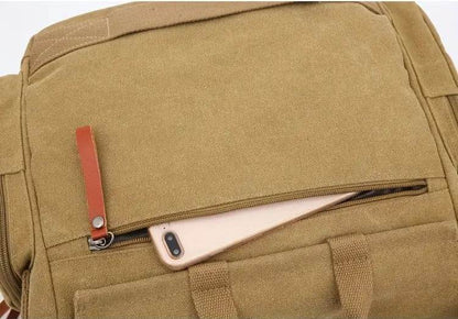 Montero Milan Canvas Messenger Bag - Montero Milan