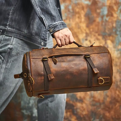ForgeTrail™ Vintage Genuine Leather Backpack - Montero Milan