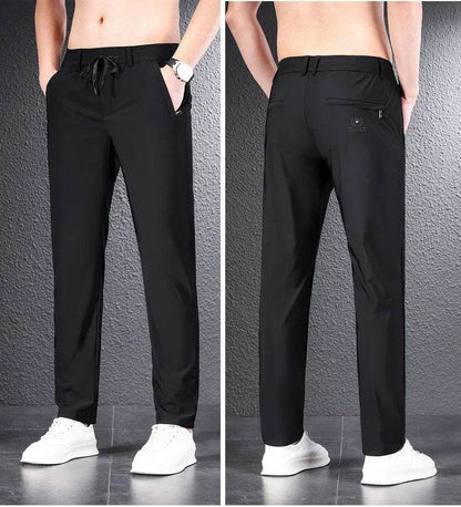 Soft Ice Silk Casual Pants - Montero Milan