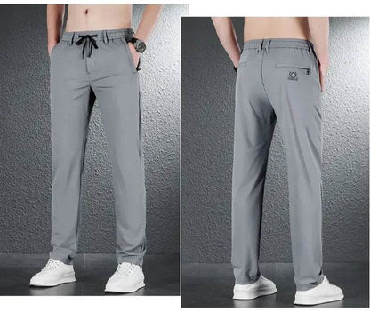 Soft Ice Silk Casual Pants - Montero Milan
